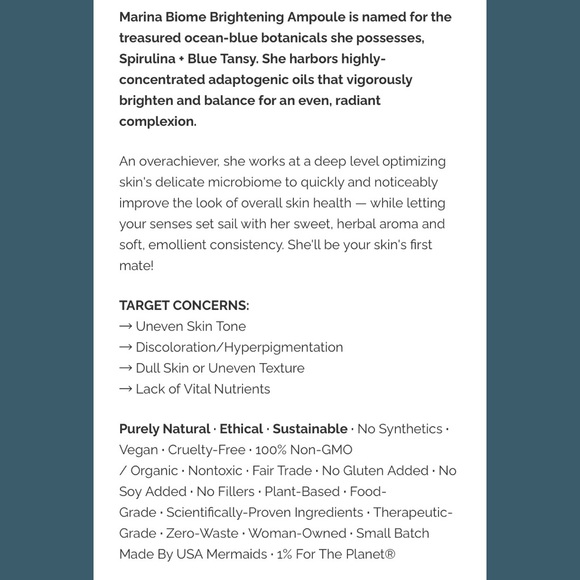 2/$22✨ Earth Harbor Marina Brightening Ampoule - Picture 2 of 10